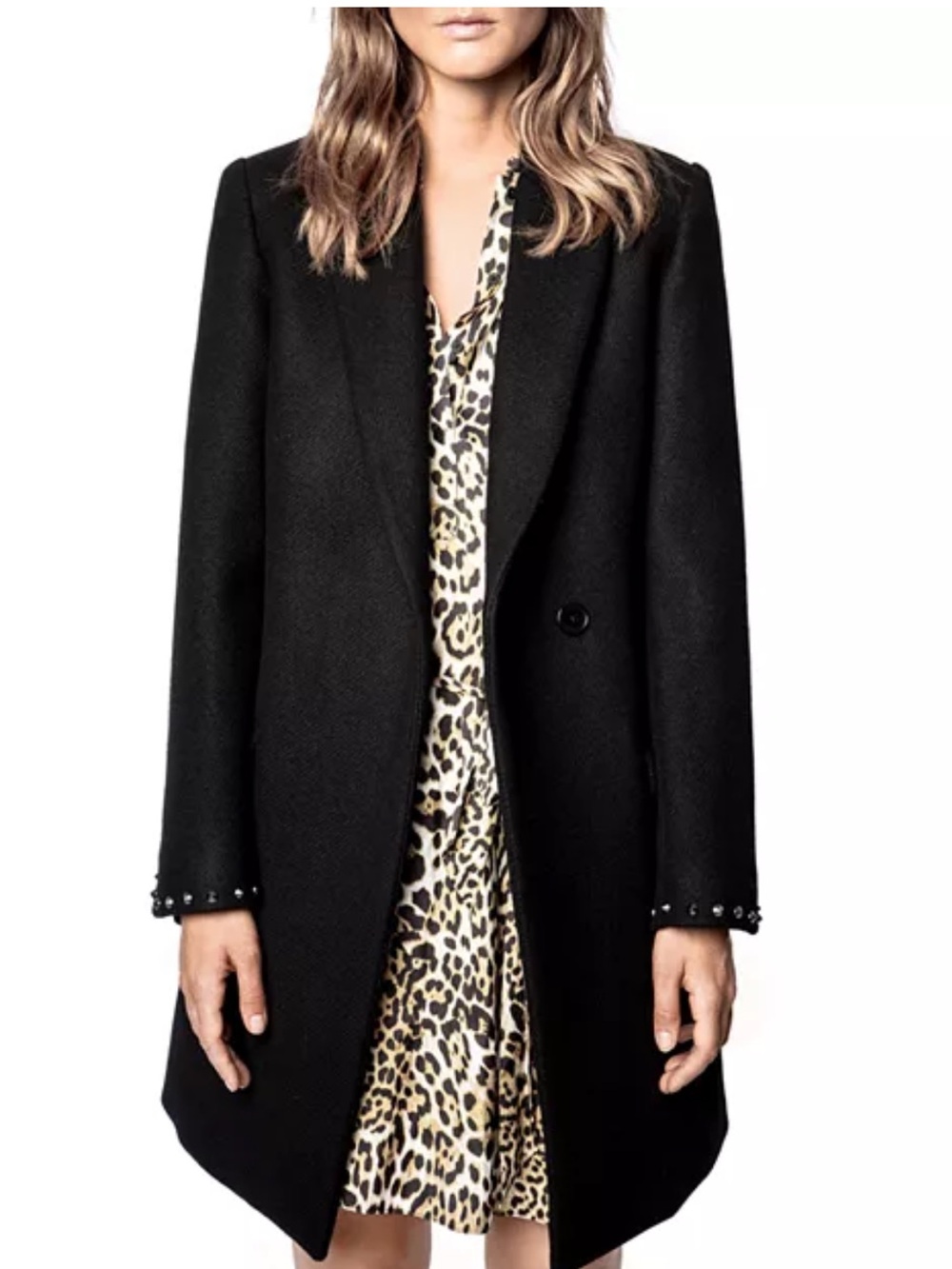 ZADIG & VOLTAIRE - Marco Studded Coat